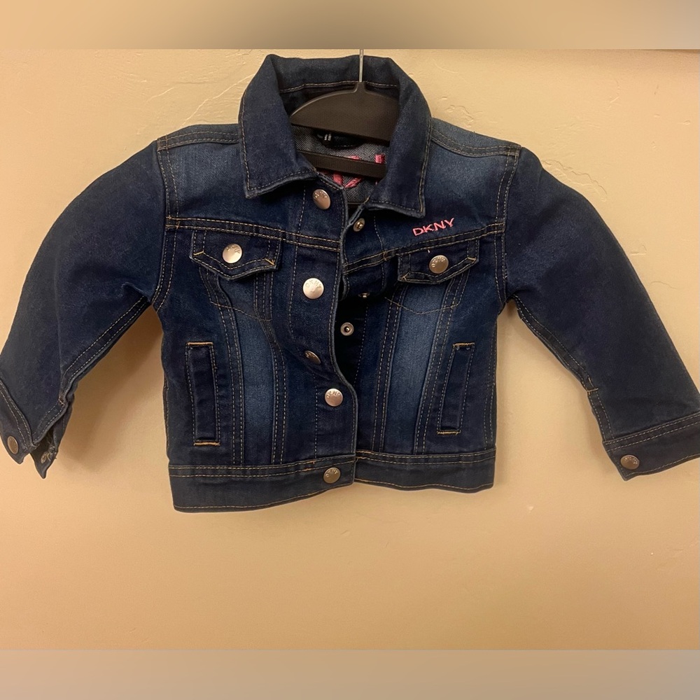 DKNY Blue Jean Jacket Classic Denim Style